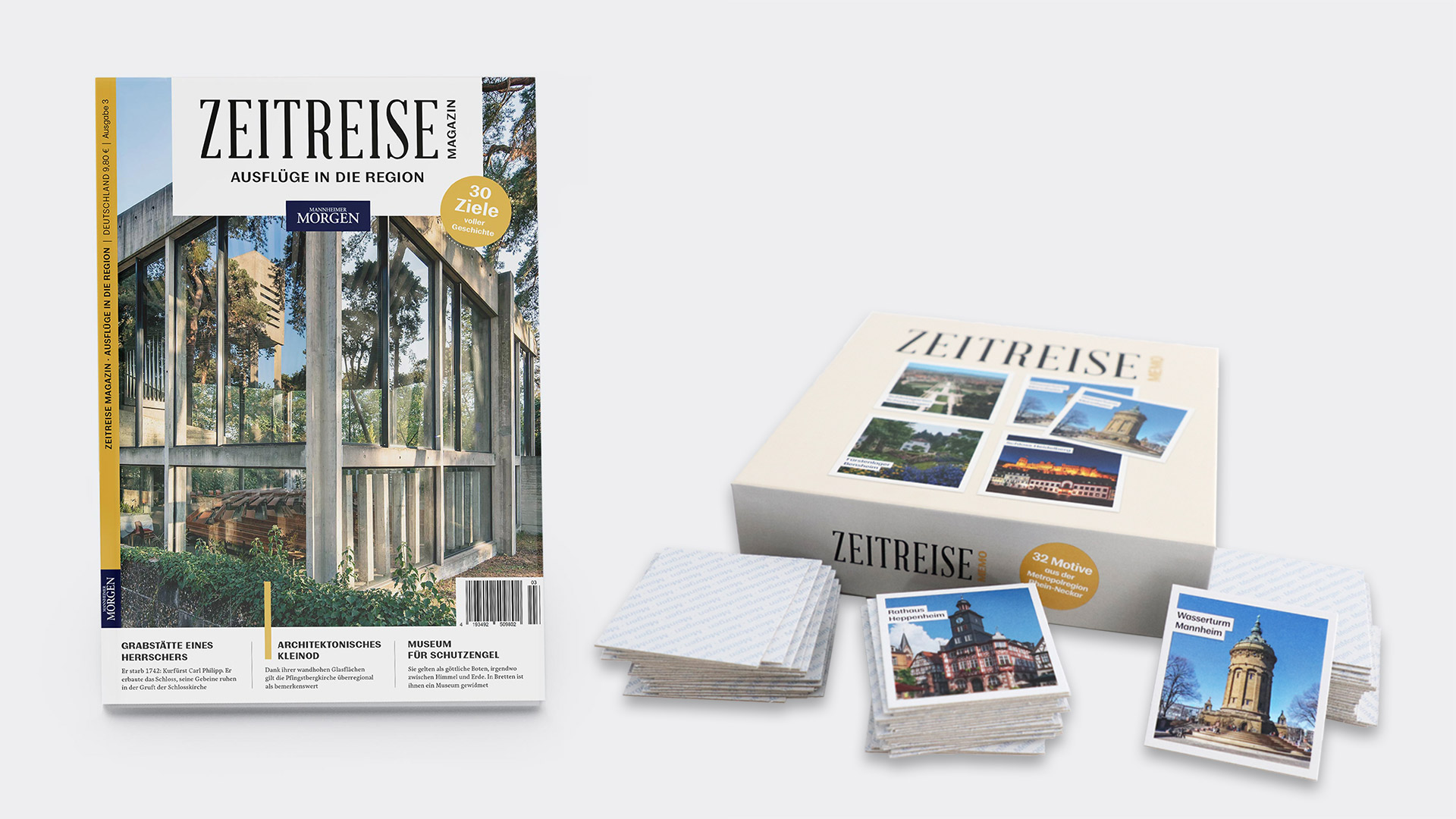 Zeitreise Bundle - MEMO-Zeitreise + Magazin Nr. 3 Zeitreise Bundle - MEMO-Zeitreise + Magazin Nr. 3