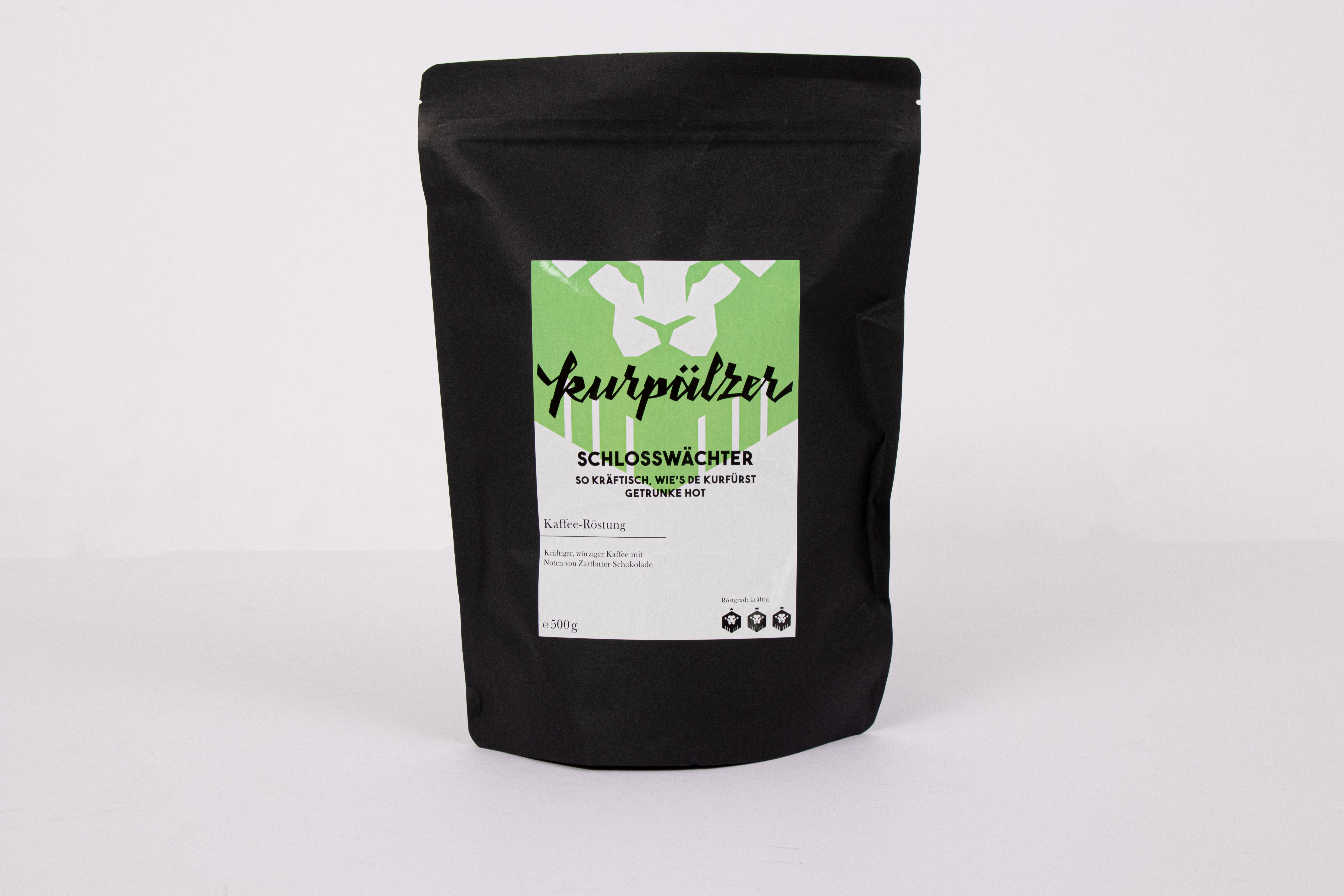 Kurpälzer Kaffee - Schlosswächter ganze Bohnen Kurpälzer Kaffee - Schlosswächter ganze Bohnen