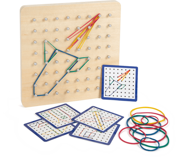 Geoboard aus Holz Geoboard aus Holz