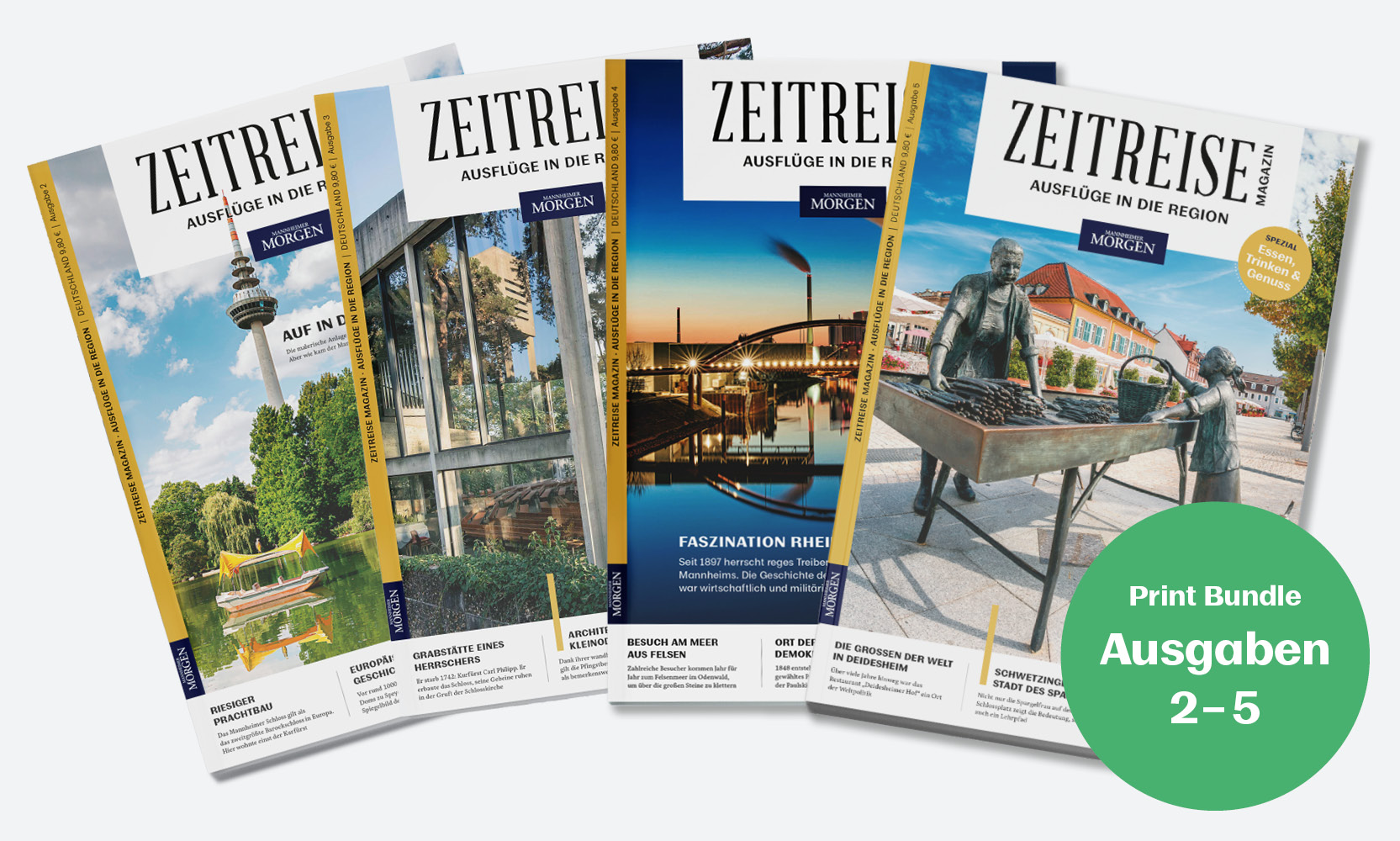 Zeitreise Magazin - Bundle Ausgaben Nr. 2 - 5 Zeitreise Magazin - Bundle Ausgaben Nr. 2 - 5