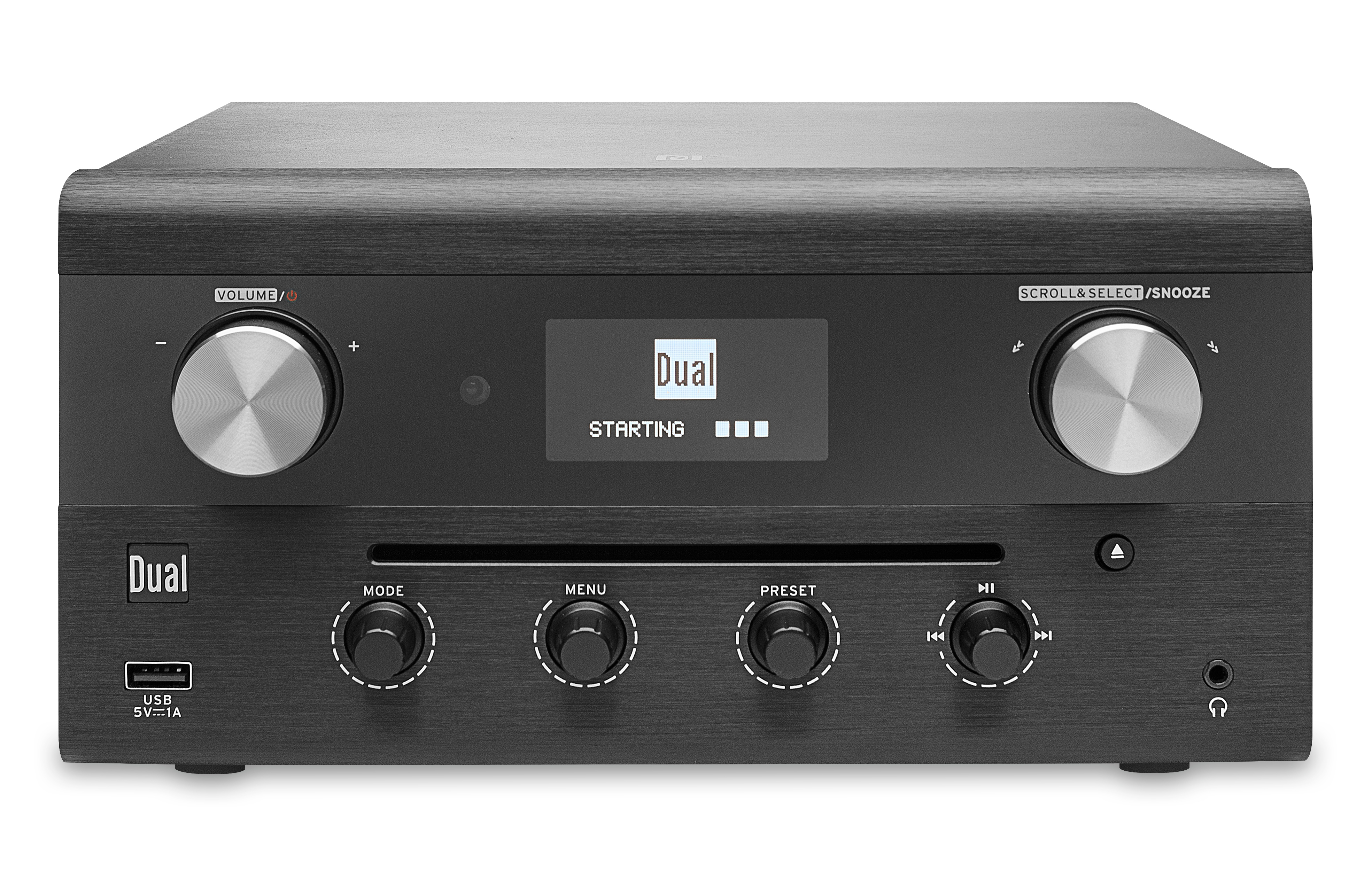 Dual CR 900 Phantom HiFi Micro-Stereo-System/Digitalradio mit CD, DAB+, Spotify*, WLAN, Bluetooth Dual CR 900 Phantom HiFi Micro-Stereo-System/Digitalradio mit CD, DAB+, Spotify*, WLAN, Bluetooth