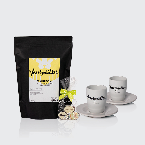 Kurpälzer Espresso - Paket (ganze Bohnen) Kurpälzer Espresso - Paket (ganze Bohnen)