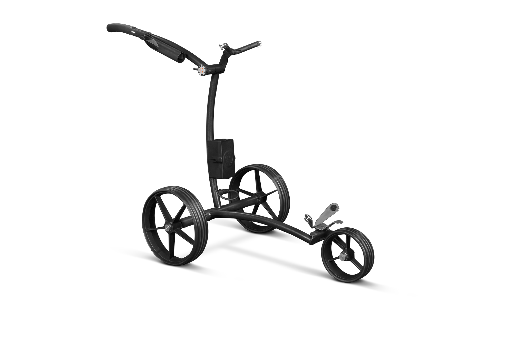 E-Golf-Trolley K1 - mit Scorekartenhalter und Schirm! E-Golf-Trolley K1 - mit Scorekartenhalter und Schirm!