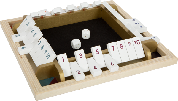 Würfelspiel Shut the Box "Gold Edition"