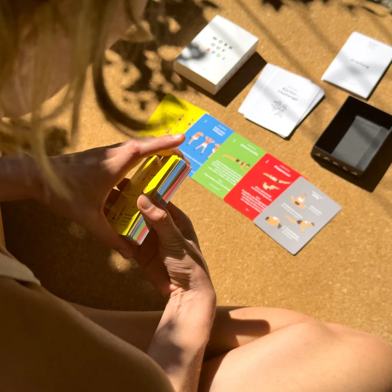 Training Workout Cards für Einsteiger & Fortgeschrittene
