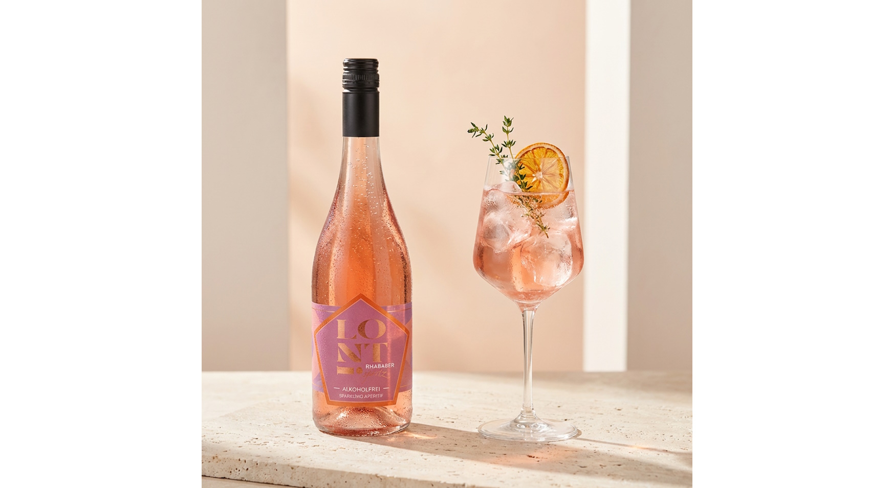 LONTI - Alkoholfreier Aperitif vom Weingut Andres - 6 x 0,75 l