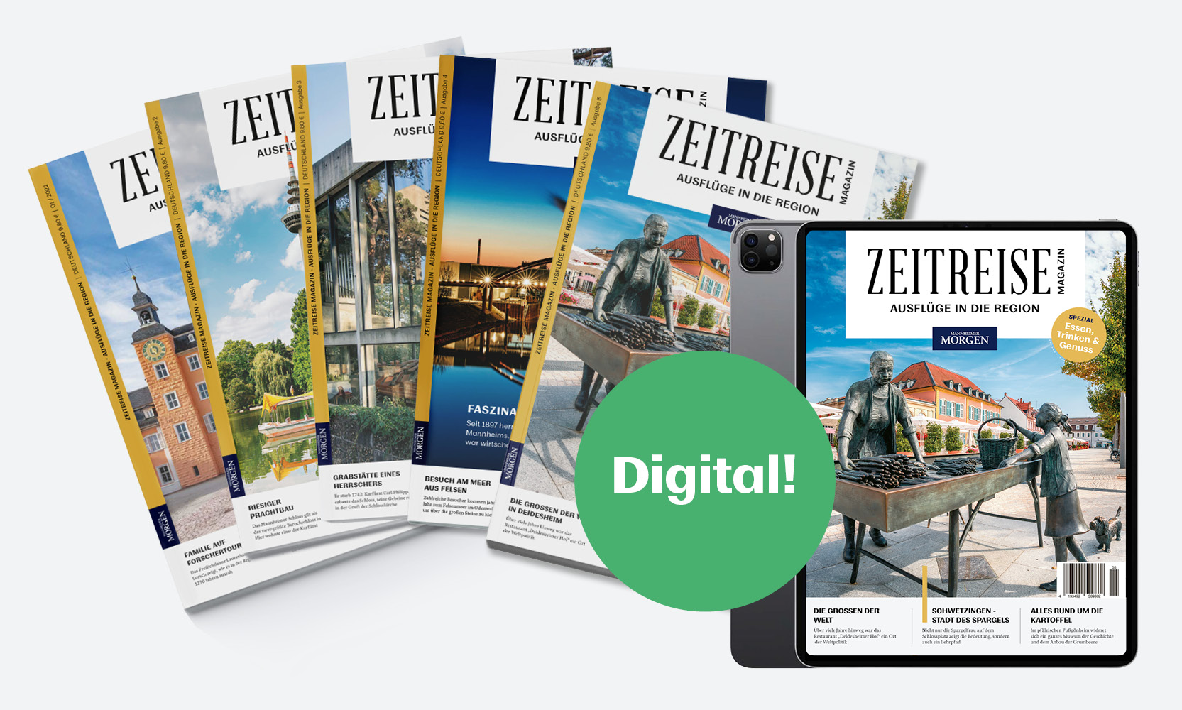 Zeitreise Magazin - Digital Bundle Ausgabe 1 - 5