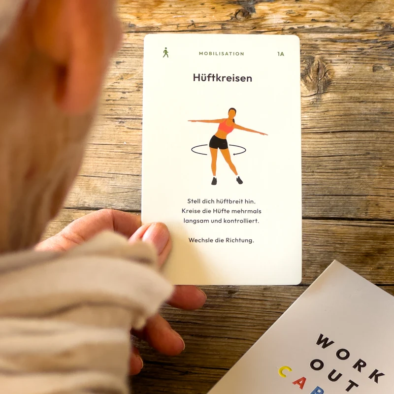 Workout Cards für das Training im Alter - Silver Edition für Senioren