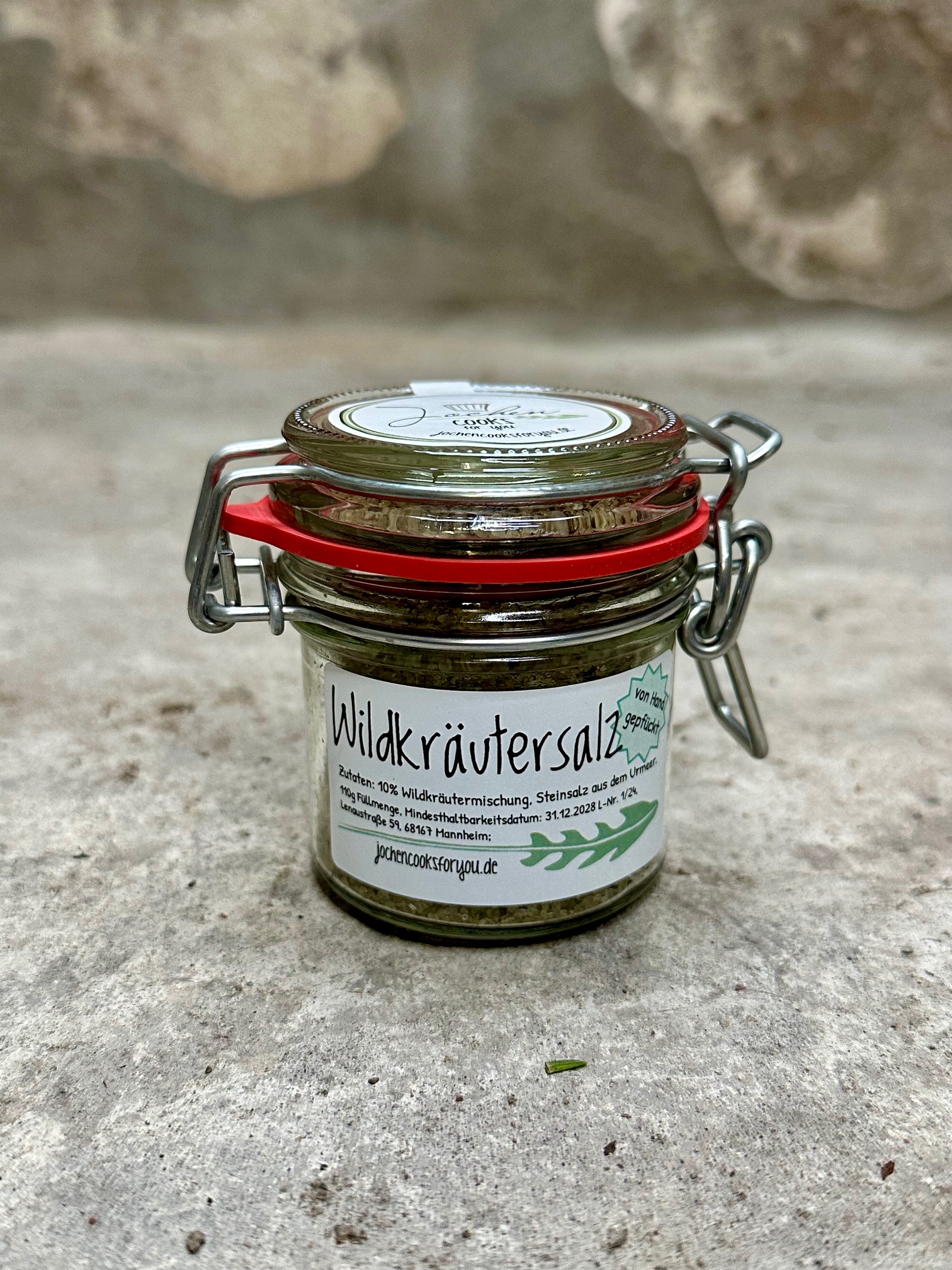 Wildkräuter Salz vun monnem Wildkräuter Salz vun monnem