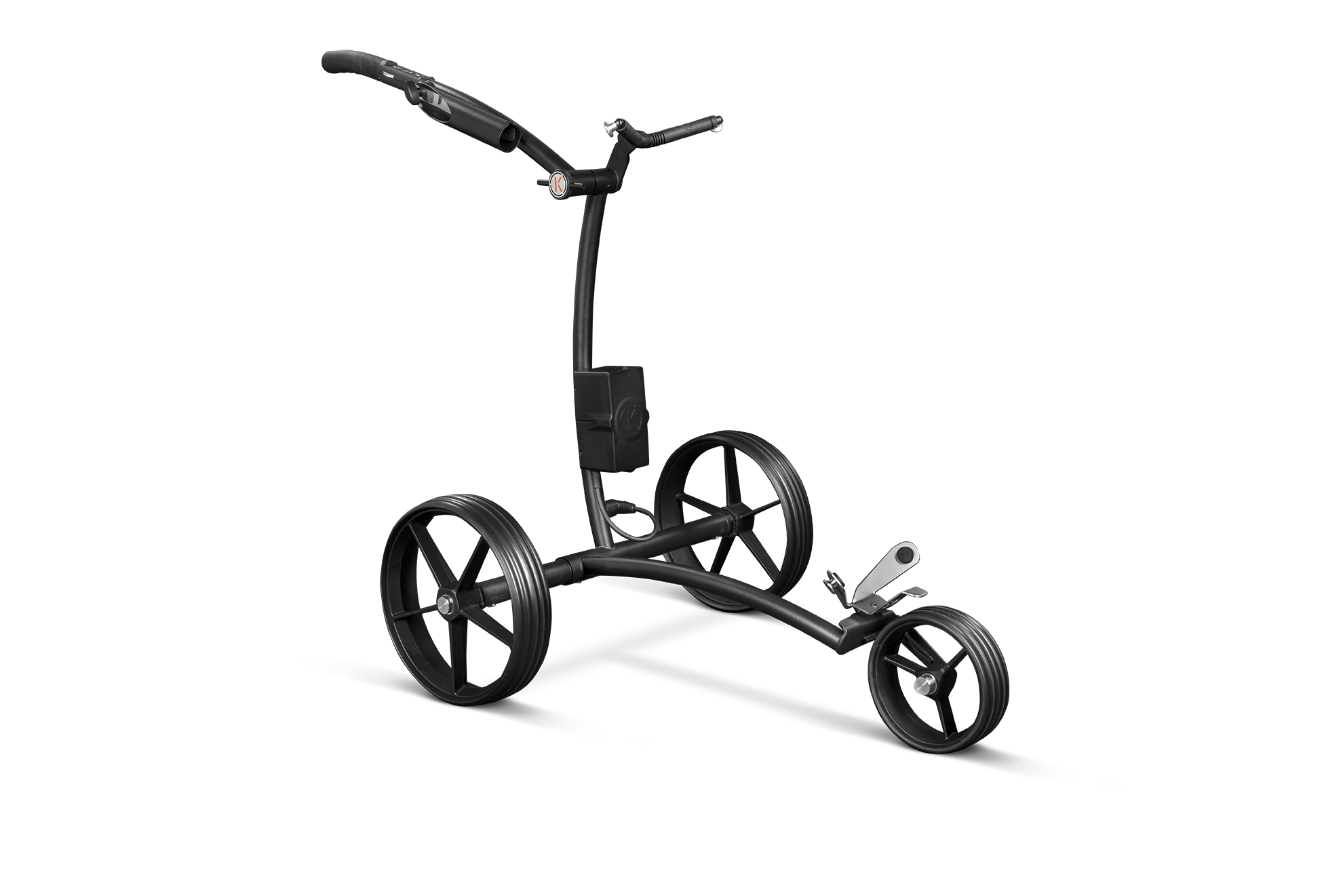 E-Golf-Trolley K3 - mit Scorekartenhalter und Schirm! E-Golf-Trolley K3 - mit Scorekartenhalter und Schirm!