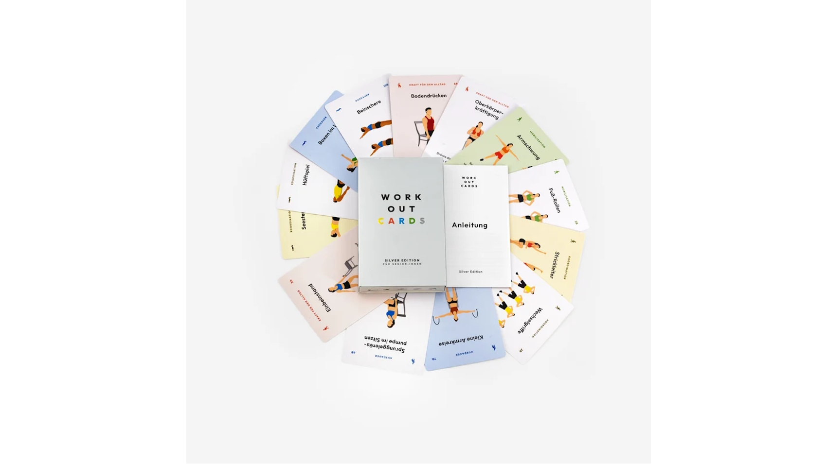 Workout Cards für das Training im Alter - Silver Edition für Senioren