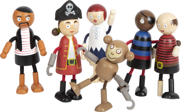 Biegepuppen Piraten Figuren Biegepuppen Piraten Figuren